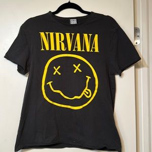 Nirvana Smiley Face Shirt